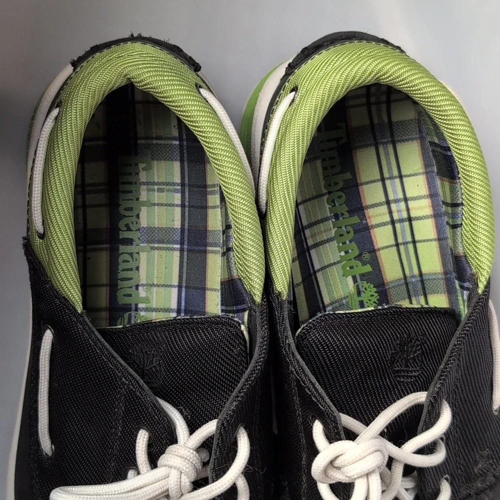 Timberland Green Suede Cruise Master Boat Deck Shoes Men's Size 10.5